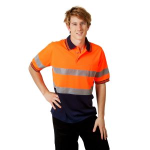 Blue Whale Day/Night Hi Vis Cooldry Polo S/S 