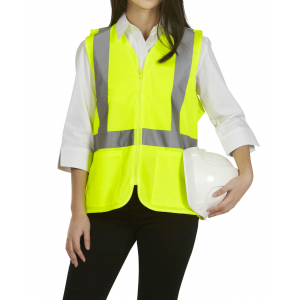 Blue Whale Day & Night Hi Vis Vest with Zip & Pockets 