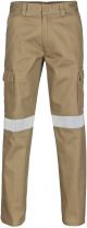 DNC Cotton Drill Cargo Pants With 3M Reflective Tape
