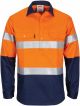 DNC Paton Saint Flame Retardant 2 Tone Cotton Shirt with 3M F/R Tape Long Sleeve