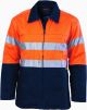 DNC Hi Vis Two Tone Protect or Drill Jacket with 3M Reflective Tape