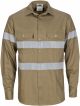 DNC Cool-Breeze Cotton Shirt with Generic Reflective Tape Long sleeve