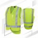 JB's Wear Hi Vis Zip Drop Tail H Pattern Vest 