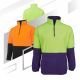 JB's Wear Hi Vis 1/2 Zip  Polar Fleece Jumper 