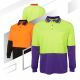 JB's Wear Hi Vis Adults Long Sleeve Traditional Polo 