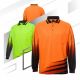 JB's Wear Hi Vis Long Sleeve Rippa Sub Polo 