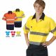 Blue Whale 190g Hi Vis Short Sleeve Day Night Drill Shirts 