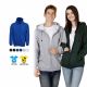 Blue Whale  Adult Fleecy Full Zip Hoodie 