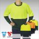 Blue Whale Hi Vis Fleecy Sweat Crew Neck 