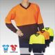 Blue Whale Hi Vis Fleecy Sweat V-Neck 