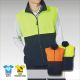 Blue Whale Hi Vis Full Zipped Polar Fleece Vest 