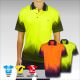 Blue Whale Hi Vis Sublimation Polo Trianglular Design 