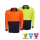 Blue Whale Hi Vis Standard Cooldry Polo, L/S 