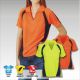 Blue Whale Lady Hi Vis Coolfast Mini Waffle Polo 