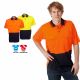 Blue Whale 100% Cotton Hi Vis Polo S/S 