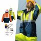 Bocini Hi-Vis Three in One jacket with reflective tape 