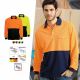 Bocini Hi Vis Safety Cool Dry L/S Polo 