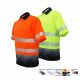 Bocini Unisex Adults Hi Vis S/S Sublimated Reflective Polo 