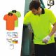 Bocini Hi-Vis Short Sleeve Panel Lined Polo 