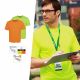 Bocini Hi-Vis Unisex Breezeway Micromesh Round Neck Tee 