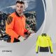 Mens Hi Vis Flux L/S Polo 