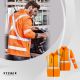 Unisex Hi Vis 2 in 1 X Back Soft Shell Jacket 