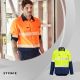 Mens Hi Vis Outdoor Segmented Tape L/S Shirt 